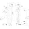 Fortylock Tubular Frame Lock with Hook Latch, PZ 92, Diameter