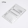 sourcing map 3pcs High Precision SEC Size Estimation Chart 83mm