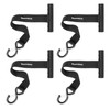 Quick Hood Loops,4 Pack Trunk Anchor Kayak Tie Downs with