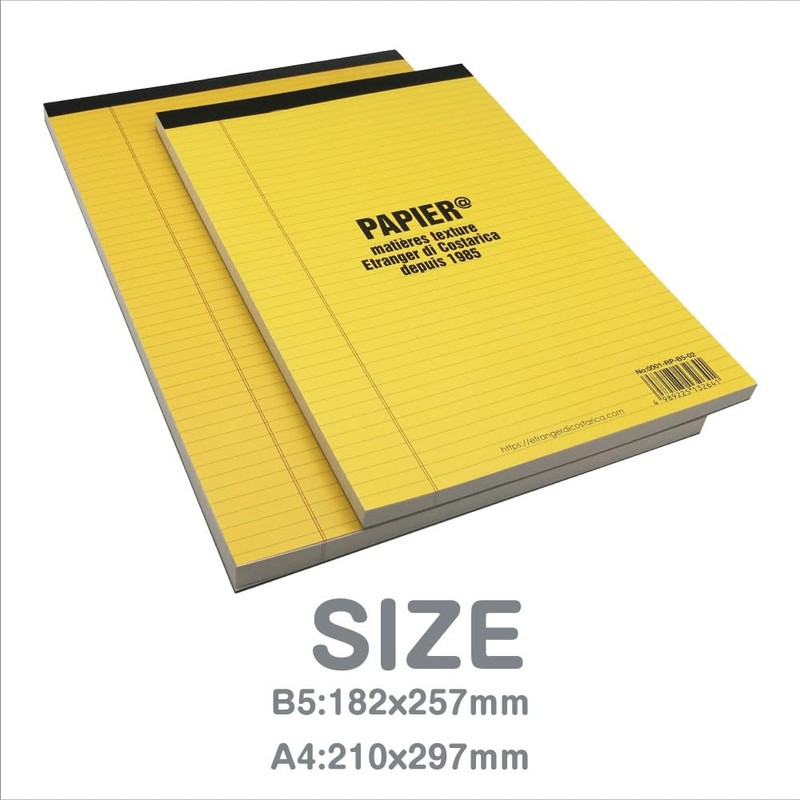 Etranger di Costa Rica Report Pad BASIS A4 Legal 0001-RP-A4-02