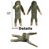 Artinova Dog Toys Squeaky Crinkle Sloth, 1 Pack. No Stuffing