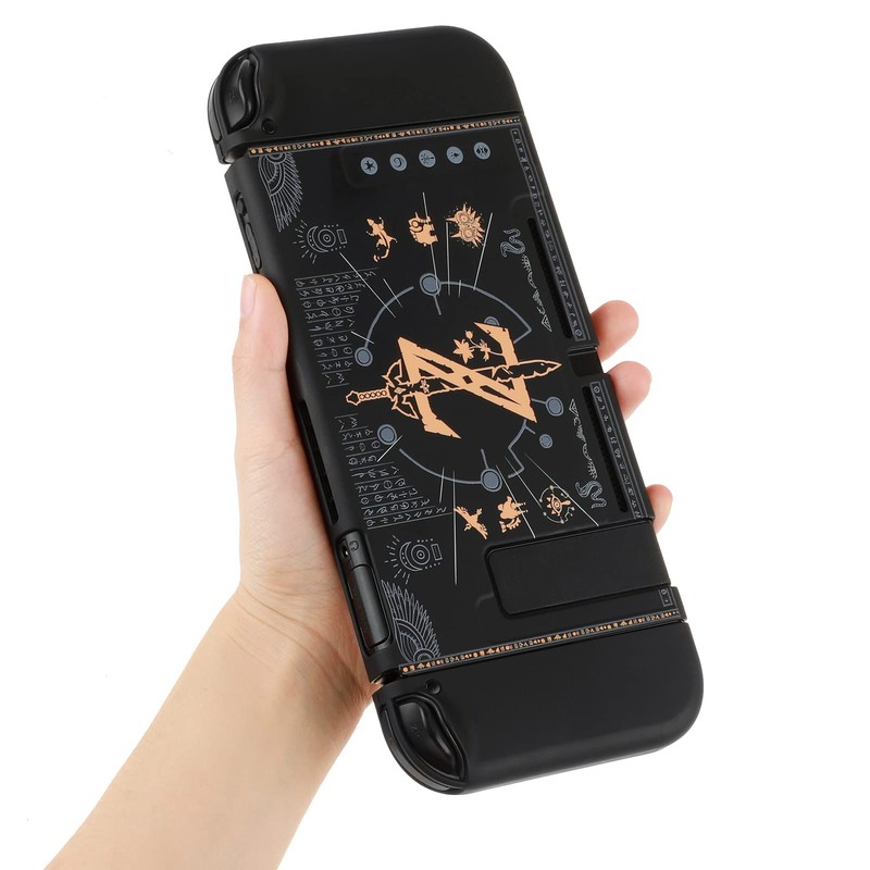 Dockable Protective Case Compatible with Switch, Hard Shell Case cover