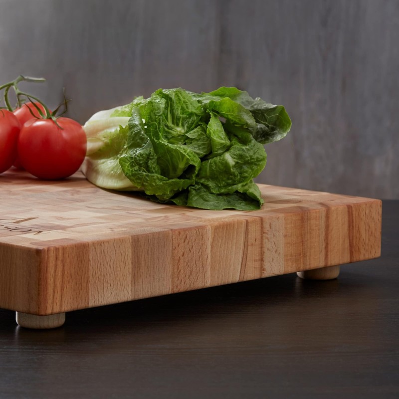 Personalization Universe Butcher Block Cutting Board- 16" x 18" Hardwood