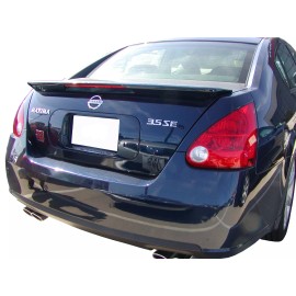 AutoRestylers ​Factory Style Flush Mount Unpainted Rear Spoiler Fits 2004-2008 Nissan Maxima