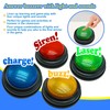Gelabur 8-Pack Buzzers for Trivia Games, Answer Buzzers for Classroom,