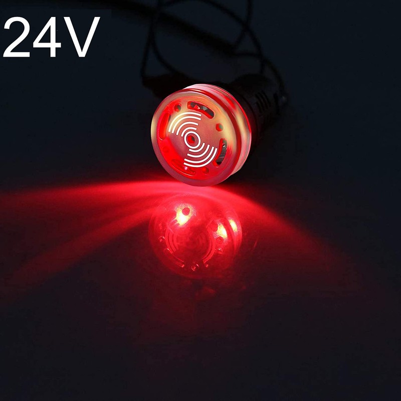 GUUZI Pack of 6 AC DC 24 V 22 mm