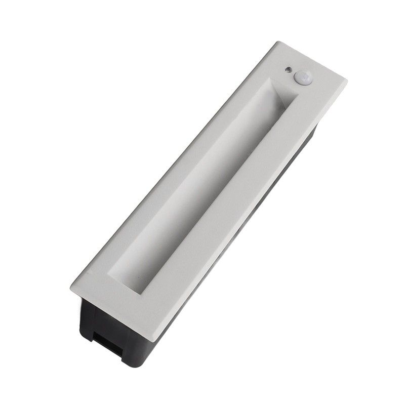 Recessed Sensing Step Light Frosted White LED Stair Light for