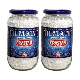 Crastan Effervescent Antacid Fizzy Digestive Lemon Drink 250g - Pack of 2