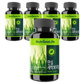 Nutrione Safe Barley Sprout Tablets, 30 tablets, 5 units / 뉴트리원 안심 새싹보리 정, 30정, 5개