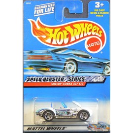 Speed Blaster Series #4 Shelby Cobra 427 S/C #2000-40 Collectible Collector Car Mattel Hot Wheels 1:64 Scale