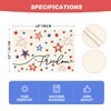 Artoid Mode Freedom Stars Patriotic 4th of July Placemats Set
