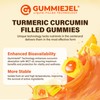 NEVISS Turmeric Gummies 1000mg w/MCT Oil C8 C10, Organic Antioxidant,