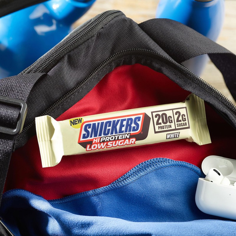 Snickers Snickers Bars - Low Sugar High Protein Bars- White