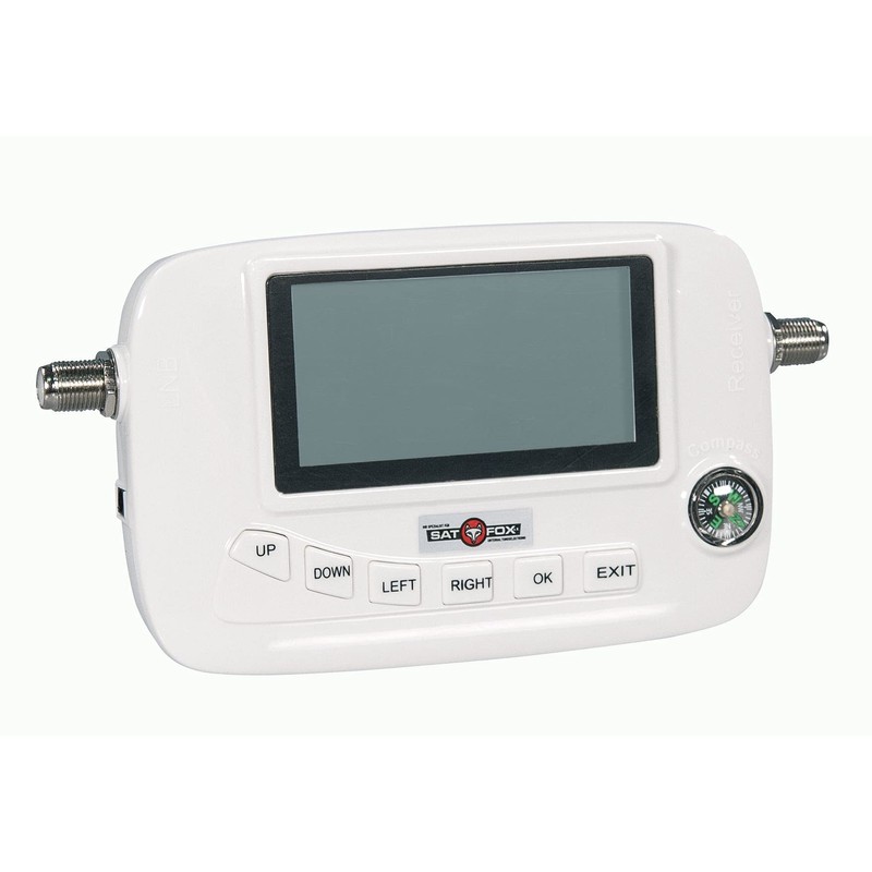 Sat-Fox Digital Satfinder Sat Finder Meter with Compass, Adjustment of