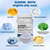 POZTL Jelly Mask Powder for Facials, Hyalorunic Acid Moisturizing Jelly