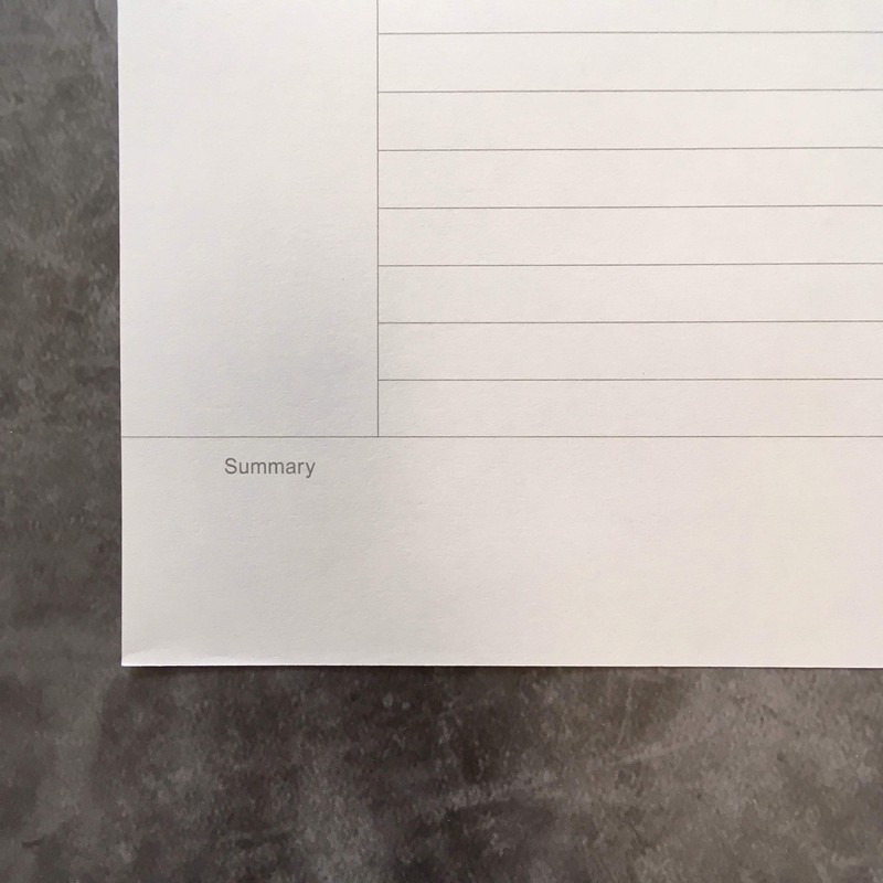 A5 Paper Refill Connell