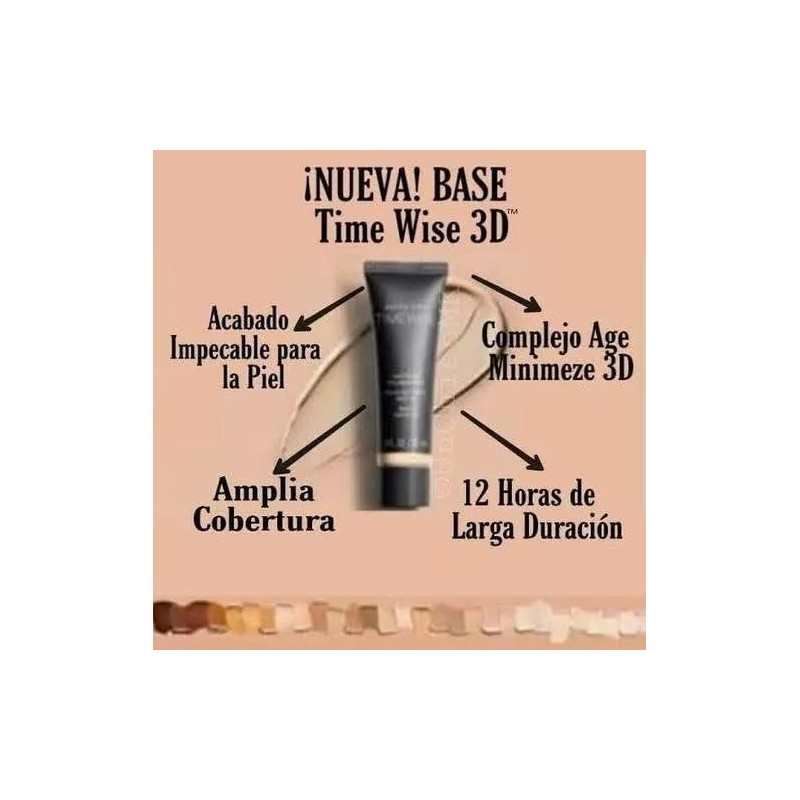 Mary Kay Maquillaje Time Wise Beige Mary Kay Base Mate
