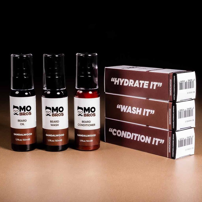 Beard Wash, Conditioner & Oil Pack | Cleanse | Soften