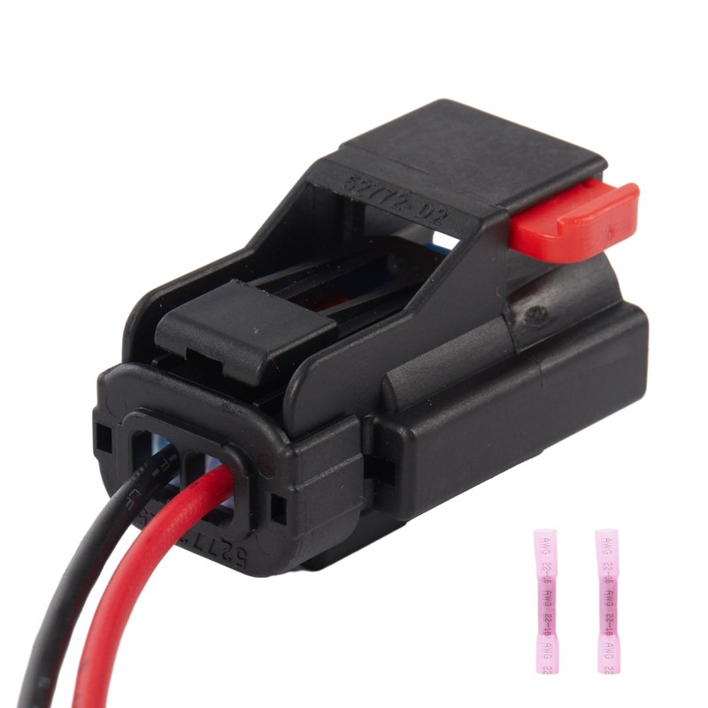 2-Way/Pin Coolant Level Sensor Connector Repair Pigtail Plug Auto Waterproof
