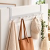 Over The Door Hook Hanger – 5-Hook Metal Door Organizer