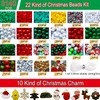3140PCS Christmas Bracelet Making Kit, Christmas Beads Charms for Bracelets