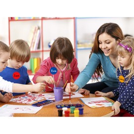 Round Stickers Blue 25 mm Circle Labels Colour Coding Dot Vinyl Floor Sticker Waterproof Removable Roll of 500