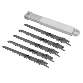 HSHa Reciprocating Saw Blades 6 inch Wood Metal Saw Blades 6 TPI, 5PCS, Grey