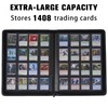 MORABTO Card Binder 16 Pocket,Trading Card Binder Hold up to