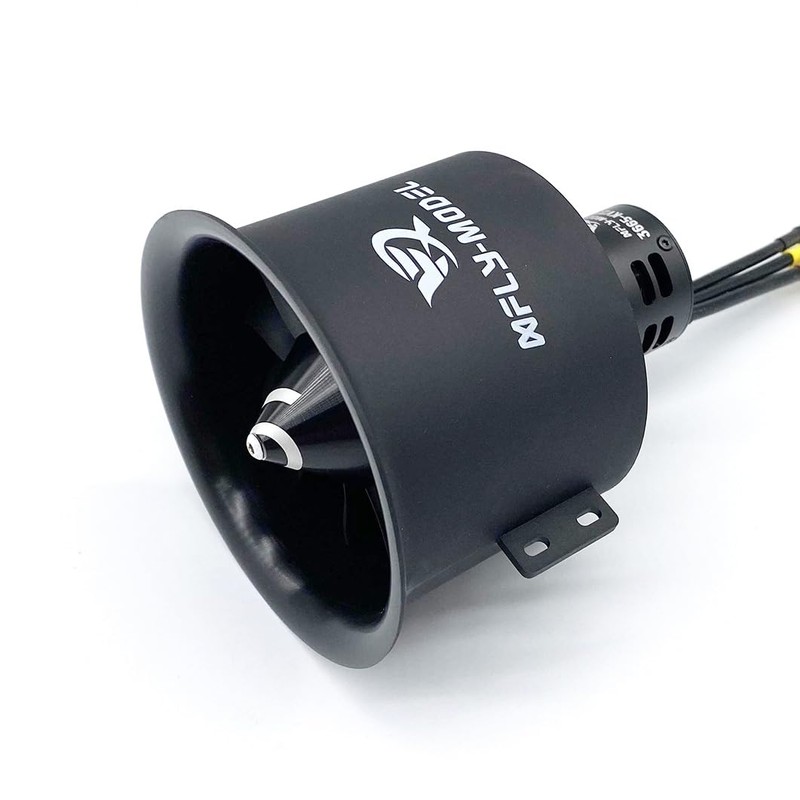 XFLY-MODEL 80mm 12-Blade EDF Ducted Fan with 6S Brushless Inrunner