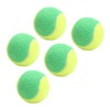 5PCS 6cm Rubber Tennis Balls Elastic Squash Ball Pressure Relief