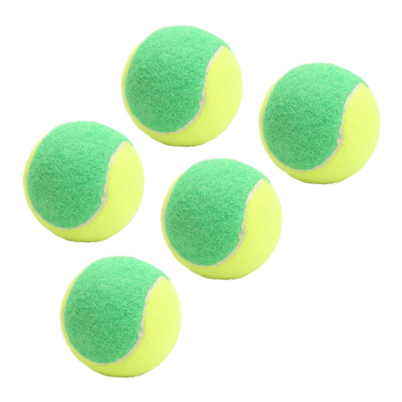 5PCS 6cm Rubber Tennis Balls Elastic Squash Ball Pressure Relief