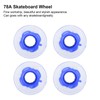 78A 60x45mm HighElastic Skateboard Flash Wheel PU Filling for Longboard