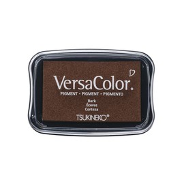 RAYHER Plastic Hobby Versa Color Ink Stamp Pad, 9.4 x 6.6 x 2 cm, Plastic, Bark, 9.4 x 6.6 x 2 cm
