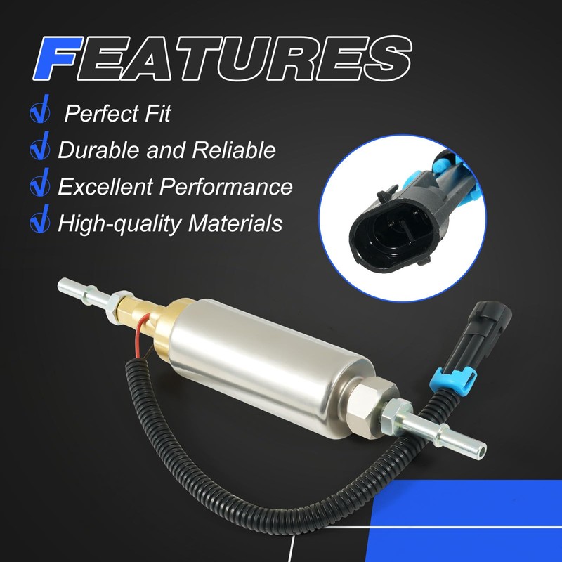 loosoo 01492657 12V EFI Fuel Pump Compatible with Cummins Onan