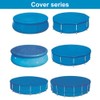 sportuli Round Swimming Pool Solar Cover, 15Ft Durable Dustproof Rainproof