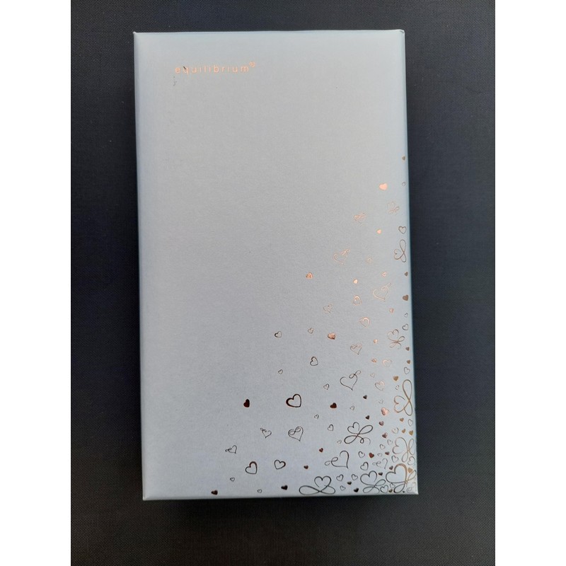 equilibrium Jewellery Silver Plated Forget Me Not Flower Necklace Gift