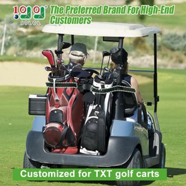 10L0L Golf Cart Bag Rack Assembly for EZGO TXT & Medalist 1994-2013 2 Passenger, OEM 610642 618206 71851-G01, EZGO Golf Cart Parts