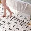 Neodrain 24-Inch Offset Linear Shower Drain with Tile Insert Grate