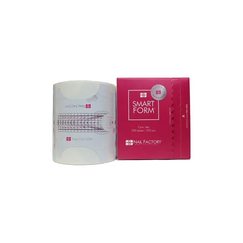 Formas Esculturales Uñas Autoadhesivas Nail Factory Pack 200 Piezas
