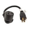 Parkworld Welder Adapter Cord 4-Prong Generator 30A Locking Plug NEMA