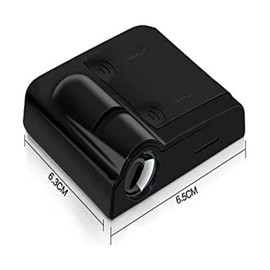 yufana 2 Pieces Car Projector Light, Car Lamp Logo Light, Car Door Lights Logo Projector, Welcome Light for Car Door, Universal Wireless Car Door Logo Light Projector for All Cars (Red Tiger)