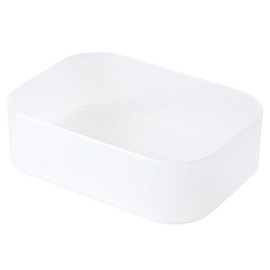 MUJI OGA07A5A Polypropylene Makeup Box, 1/4 Horizontal Half