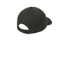 Port Authority Sandwich Bill Cap with Striped Closure Charcoal/Black