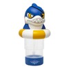 Floating Chlorine Dispenser - Pool Chlorine Holder Floater,Shark Design Fit