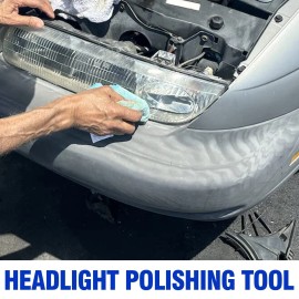 30ml Pro Car Headlight Lens Restoration Repair Kit Polish Cleaner Cleaning Tool