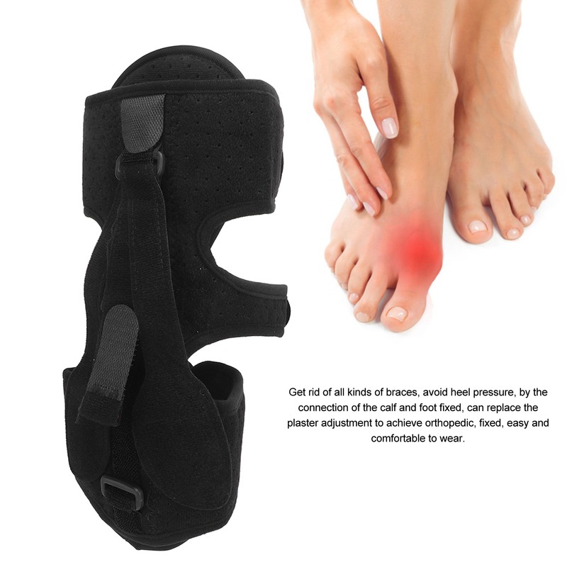 Foot Drop Support Brace Adjustable Plantar Fasciitis Night Splint for