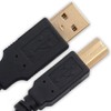 Mr. Gadget's Solutions Gold Plated connectors printer cable Black 3