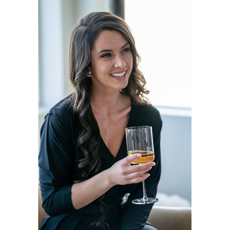 Aspen & Birch - Modern Wine Glasses Set of 4