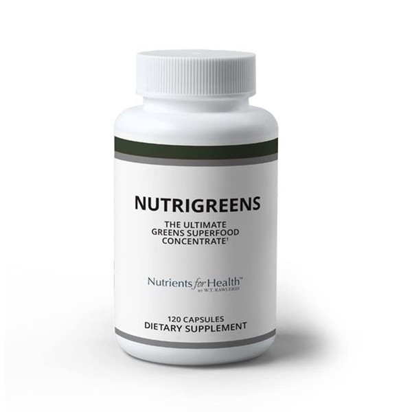 Rawleigh NutriGreens: 120 Capsules - Dietary Supplement with Greens Superfood Concentrate