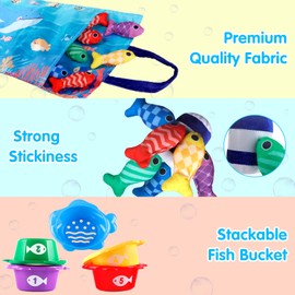Toy from 1 year baby toy fishing game Montessori toy for toddlers from 1-3 years fish fishing children's toy from 1 year gift for baby